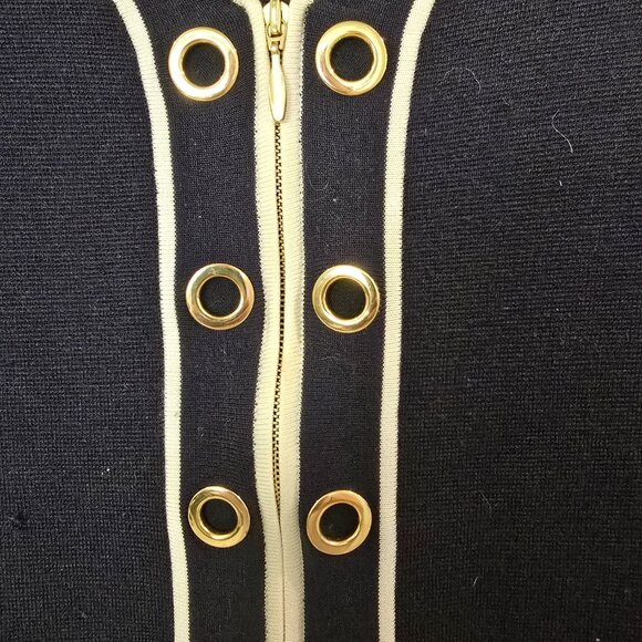 Doncaster Navy Blue and Gold Jacket - Picture 3 of 8